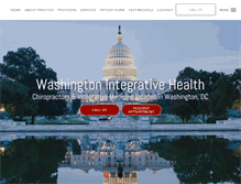 Tablet Screenshot of caringchiropractor.com